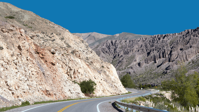 Ruta 66: la ruta escénica de Salta a Jujuy / Foto: FernandoPodolski, canva pro.