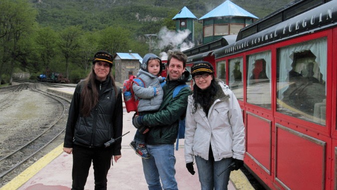 ¡Pasea por el tren del Fin del Mundo en compañía de los más pequeños!