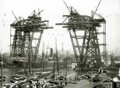 Puente Transbordador in La Boca