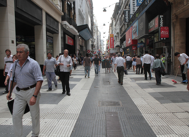 Florida Street in Buenos Aires