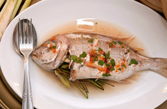 Seafood at Cocina Sunae Puertas Cerradas