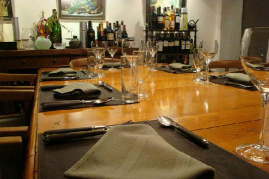 Unique dining experience at the 'closed door' Casa Saltshaker