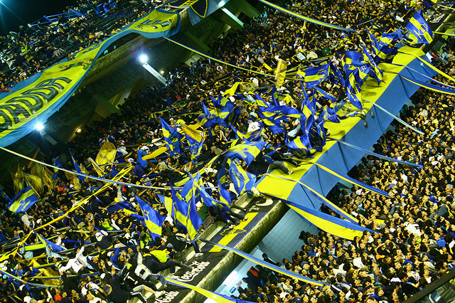 Boca fans - also known as bosteros 