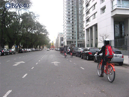 Cycling through Buenos Aires