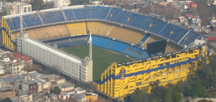 La Bombonera - Boca's famous stadium
