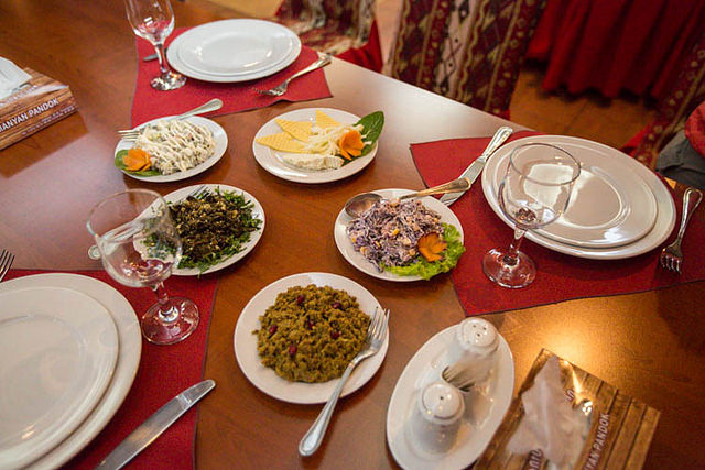 Delicious Armenian food, at Sarkis