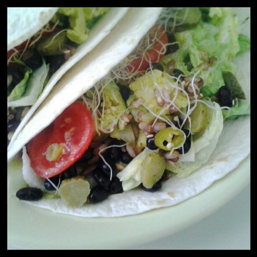 Mmm...vegetarian Fajitas!