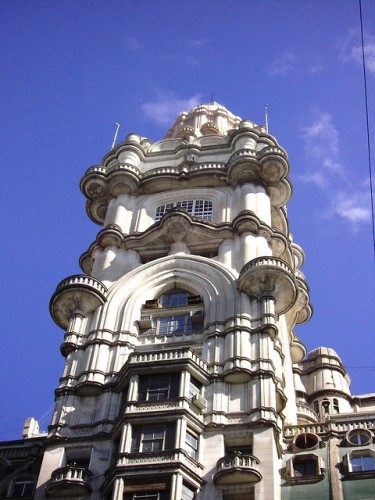 The cupola of the Buenos Aires Landmark: Palacio Barolo 