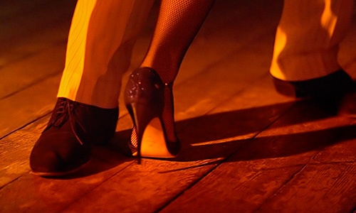 Personal tango class in Buenos Aires.