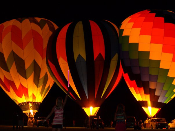 What could be more romantic than a hot air balloon ride 