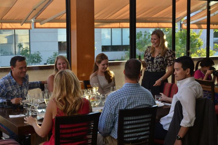 The tasting room at Anuva Wines / source