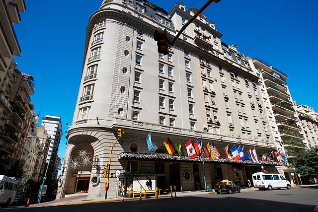 Alvear Palace Hotel by day