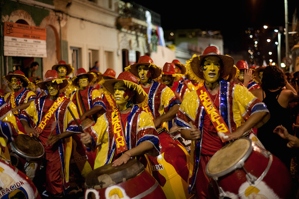 Las Llamadas during Carnival in Montevideo