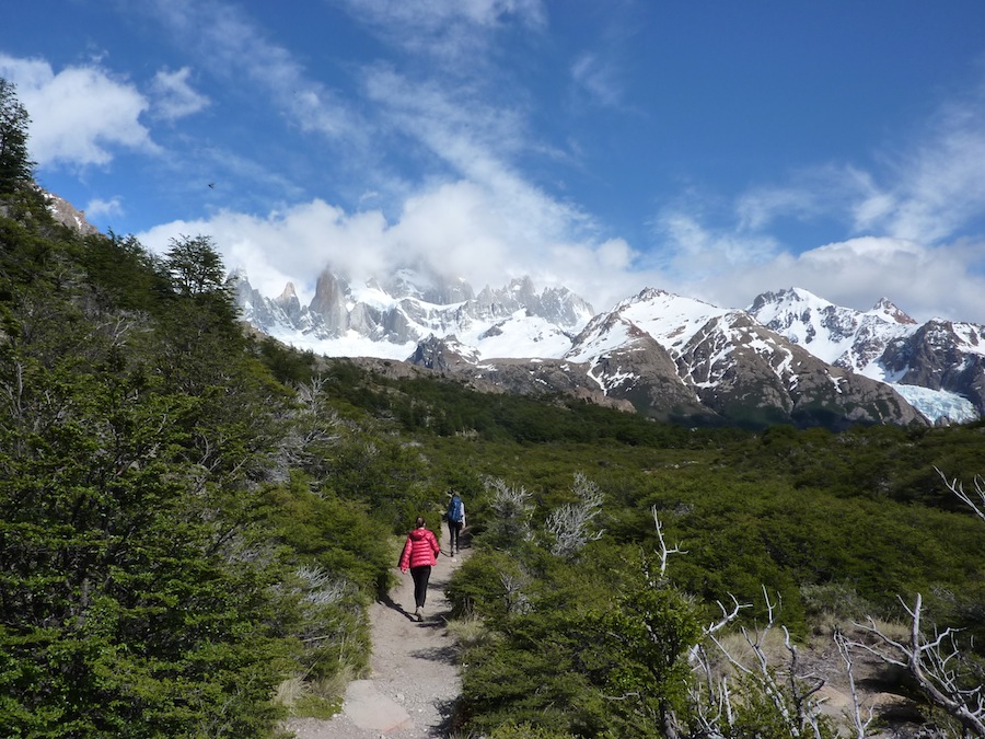 hiking trails in el chalten