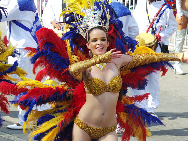 Bailarina Carnaval de Barranquilla