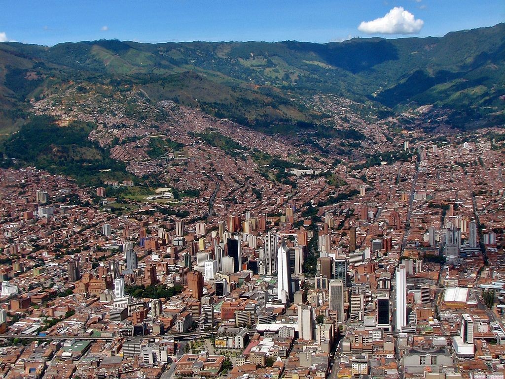 Vista Panorámica del Centro de Medellin | Colombia4u