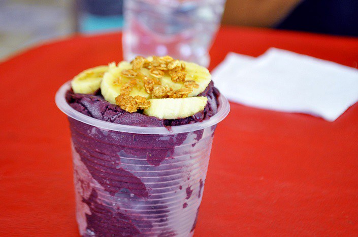 Açaí con granola